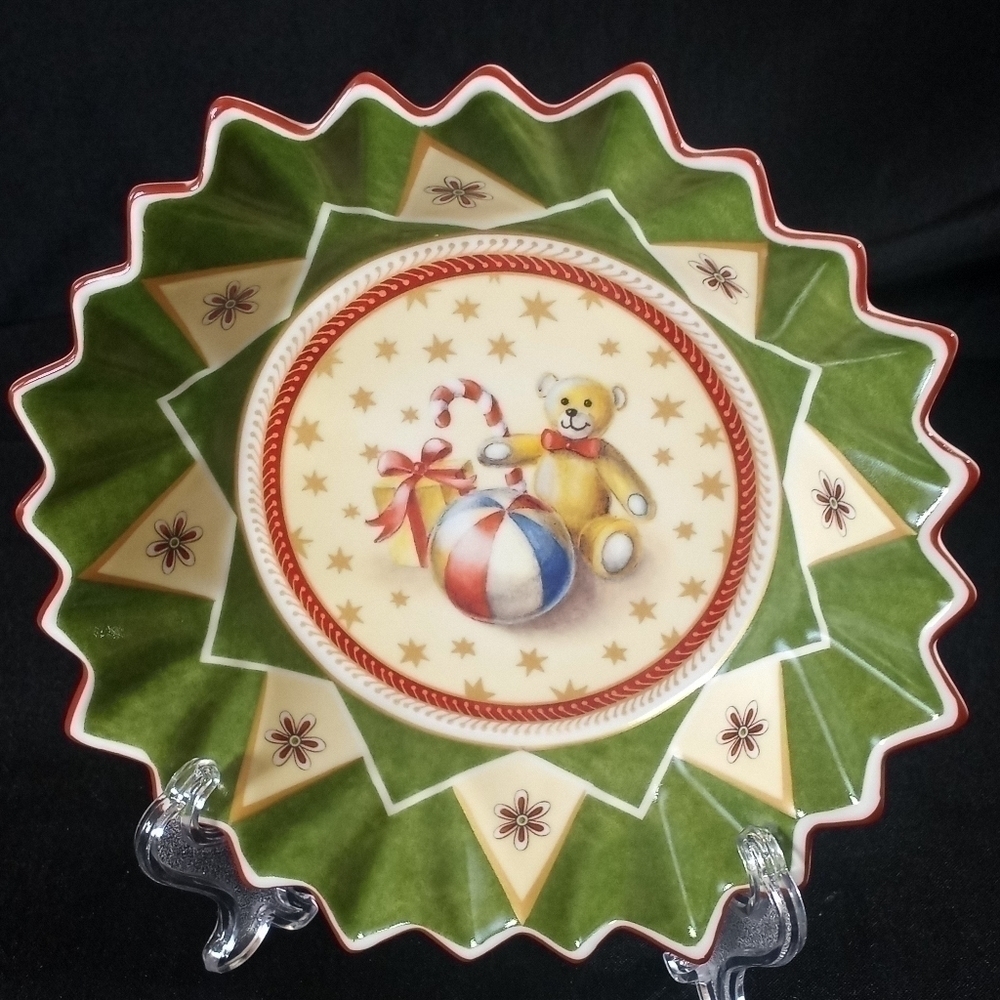 Villeroy & Boch Toy's Fantasy Teddy Bear Plate